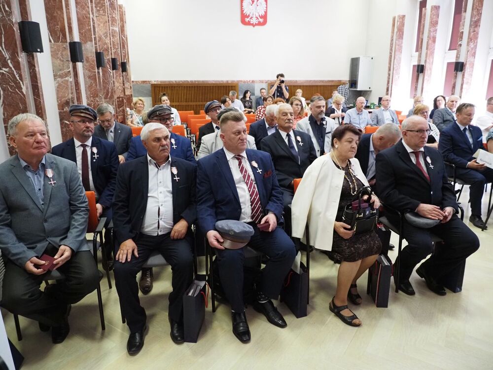 Uroczystość wręczenia Krzyży Wolności i Solidarności działaczom opozycji niepodległościowej z lat 1976–1989 – Radom, 24 czerwca 2022. Fot. IPN