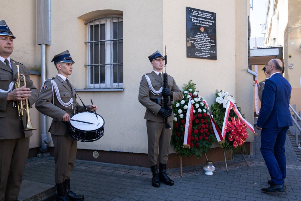 Wiceprezes IPN dr Mateusz Szpytma podczas uroczystości z okazji 40-lecia Solidarności Walczącej – Warszawa, 25 czerwca 2022. Fot. Sławek Kasper (IPN)