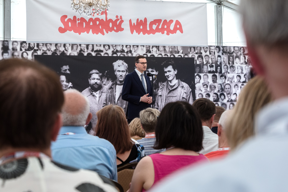 Uroczystości z okazji 40-lecia Solidarności Walczącej – Warszawa, 25 czerwca 2022. Fot. Sławek Kasper (IPN)