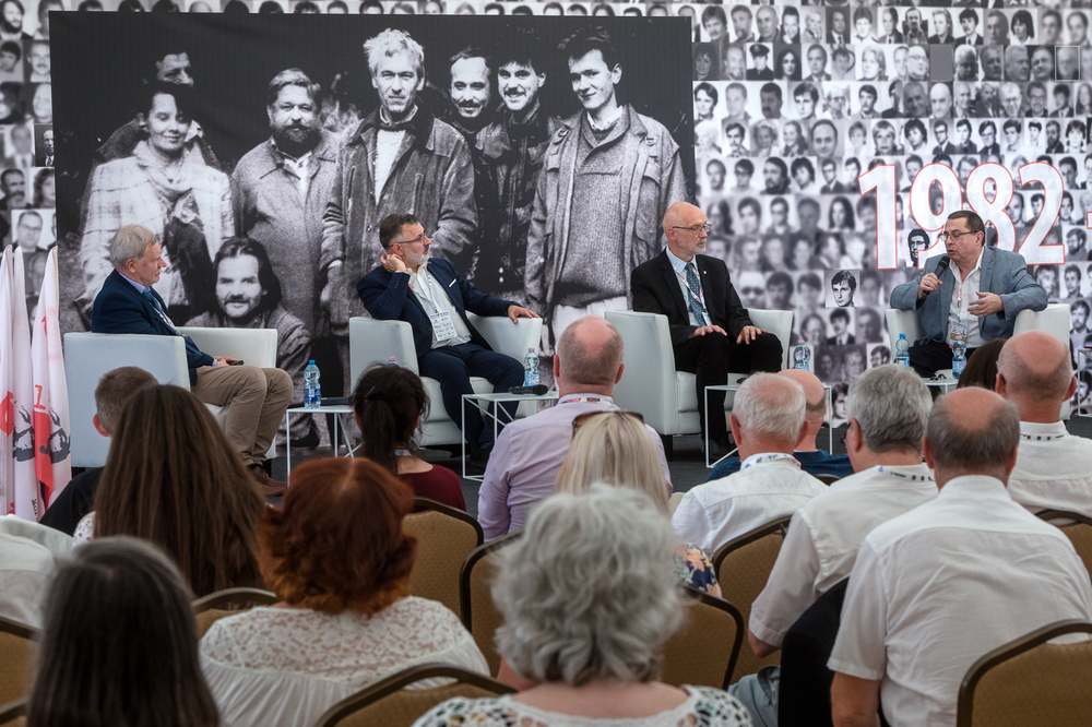 Uroczystości z okazji 40-lecia Solidarności Walczącej. Debata „Quo vadis Europo?” – Warszawa, 25 czerwca 2022. Fot. Sławek Kasper (IPN)