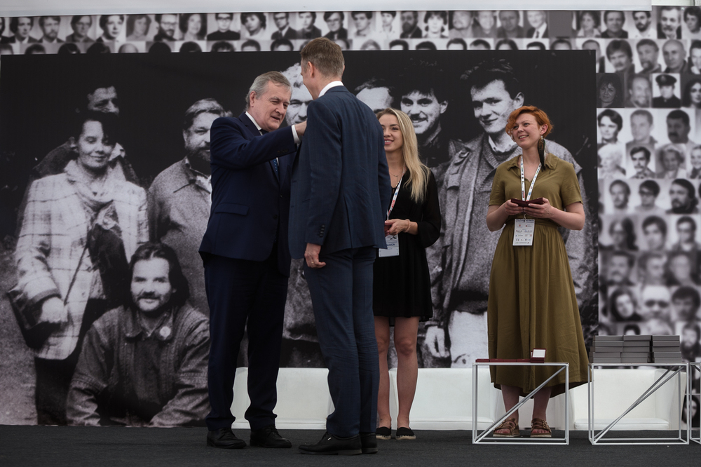 Uroczystości z okazji 40-lecia Solidarności Walczącej – Warszawa, 25 czerwca 2022. Fot. Sławek Kasper (IPN)