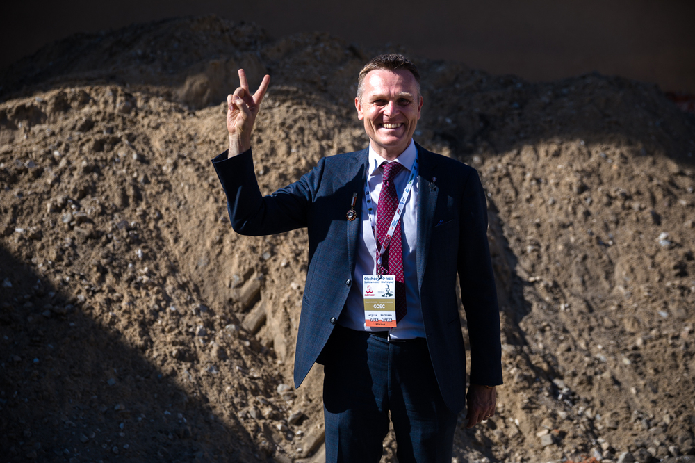 Uroczystości z okazji 40-lecia Solidarności Walczącej. Paweł Błażewicz, pracownik IPN, uhonorowany odznaką Zasłużony dla Kultury Polskiej – Warszawa, 25 czerwca 2022. Fot. Sławek Kasper (IPN)