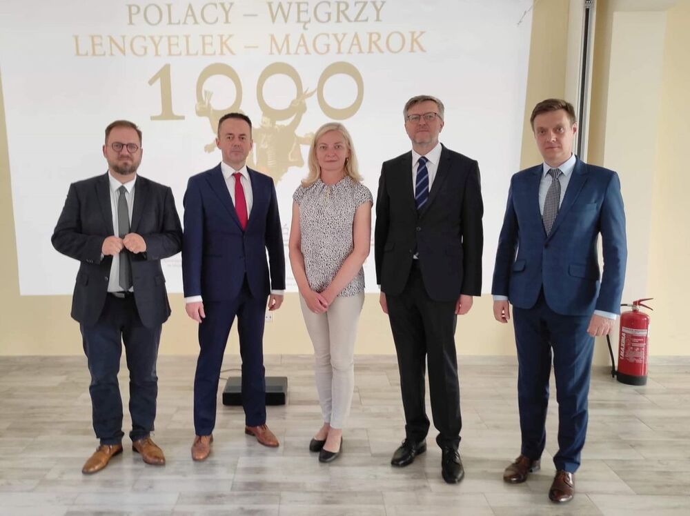 Przedstawiciele Archiwum IPN z wizytą w Budapeszcie. Fot. AIPN