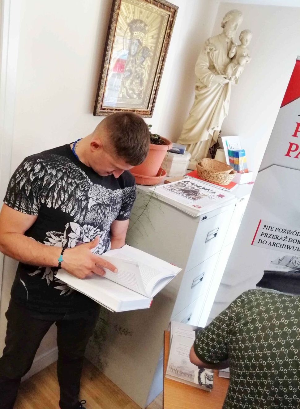 Wizyta delegacji Archiwum IPN w Leicester – 25 czerwca 2022. Fot. Archiwum IPN