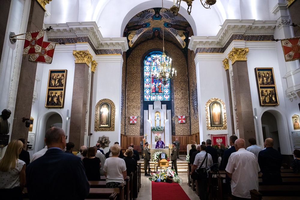 Pożegnanie Józefa Walaszczyka, Sprawiedliwego wśród Narodów Świata – Warszawa, 28 czerwca 2022. Fot. Sławek Kasper (IPN)