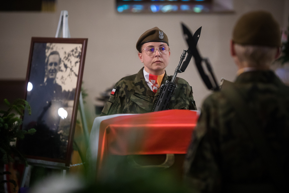 Uroczystości pogrzebowe ppor. Henryka Wieliczki ps. Lufa – Lublin, 29 czerwca 2022. Fot. Sławek Kasper (IPN)