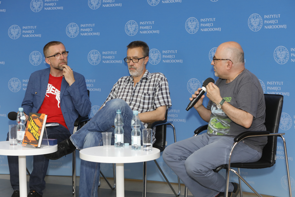 Dyskusja „Zagrani na śmierć” z cyklu „Historia zza kulis” – Warszawa, 28 czerwca 2022. Fot. Piotr Życieński (IPN)