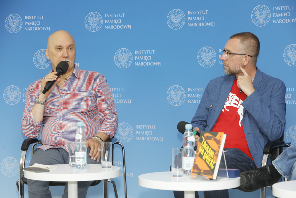 Dyskusja „Zagrani na śmierć” z cyklu „Historia zza kulis” – Warszawa, 28 czerwca 2022. Fot. Piotr Życieński (IPN)