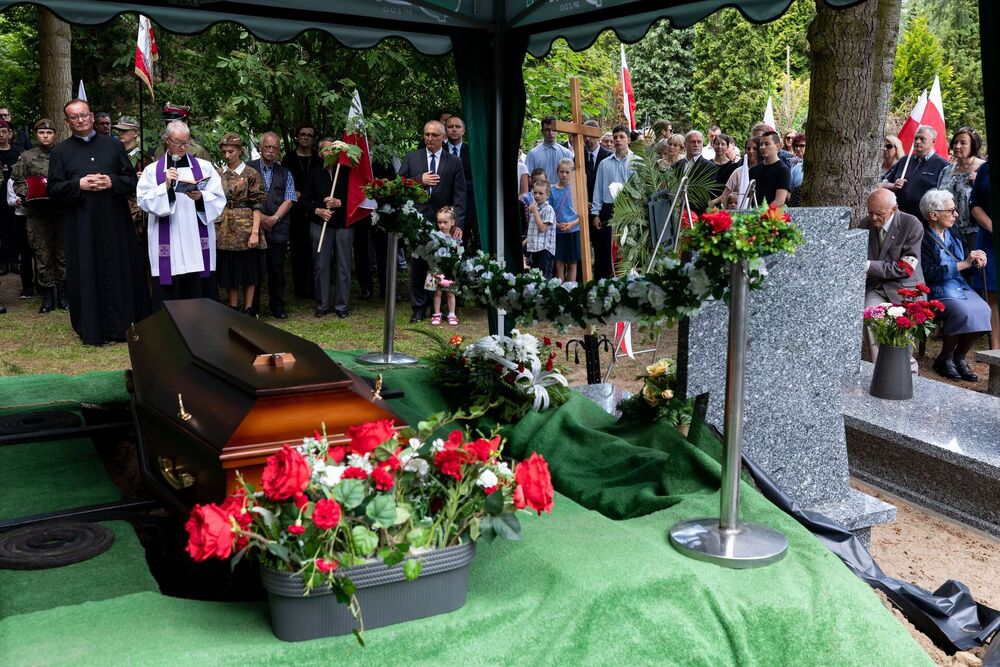 Pogrzeb kpt. Władysława Dobrowolskiego – Gdańsk, 29 czerwca 2022. Fot. Mikołaj Bujak (IPN)