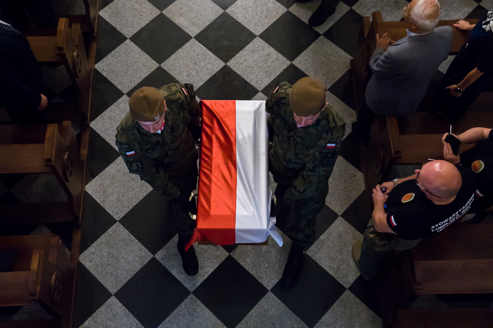 Uroczystości pogrzebowe ppor. Henryka Wieliczki ps. Lufa – Lublin, 29 czerwca 2022. Fot. Sławek Kasper (IPN)