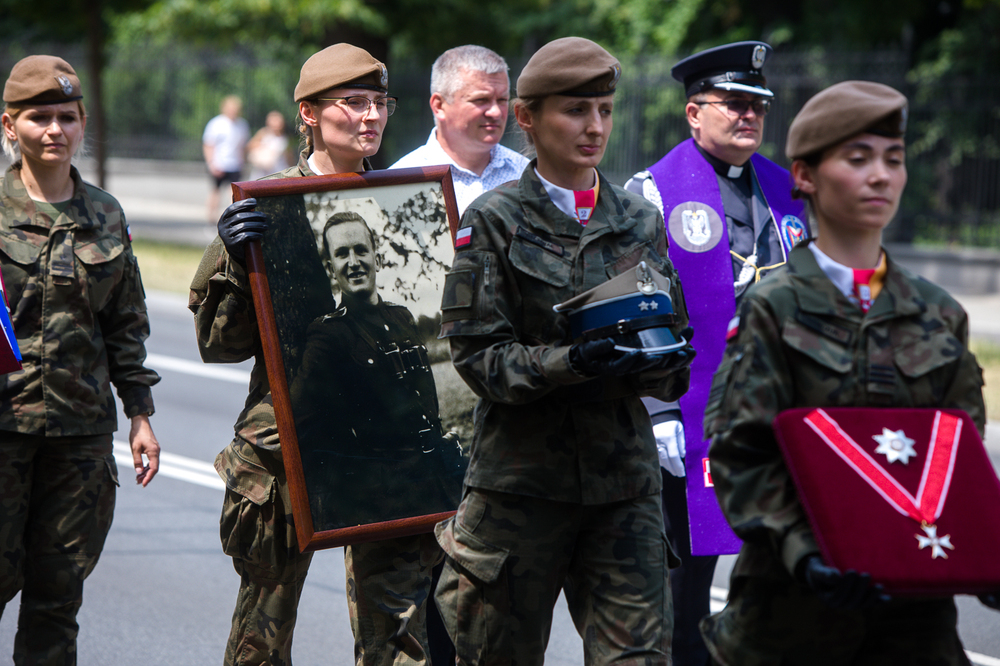 Uroczystości pogrzebowe ppor. Henryka Wieliczki ps. Lufa – Lublin, 29 czerwca 2022. Fot. Sławek Kasper (IPN)