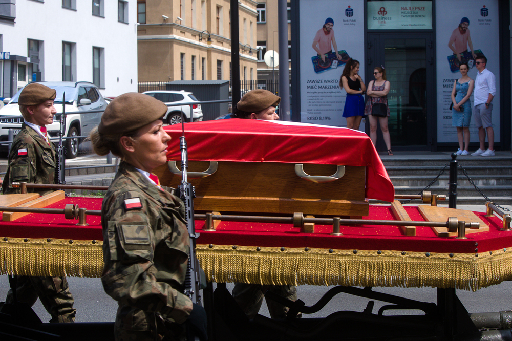 Uroczystości pogrzebowe ppor. Henryka Wieliczki ps. Lufa – Lublin, 29 czerwca 2022. Fot. Sławek Kasper (IPN)