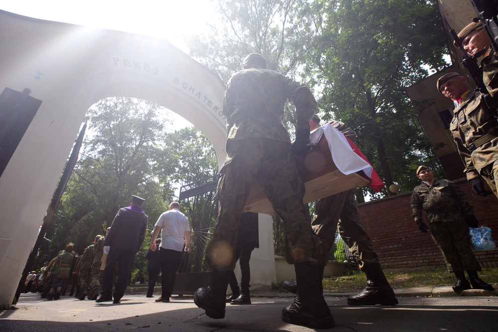 Uroczystości pogrzebowe ppor. Henryka Wieliczki ps. Lufa – Lublin, 29 czerwca 2022. Fot. Sławek Kasper (IPN)