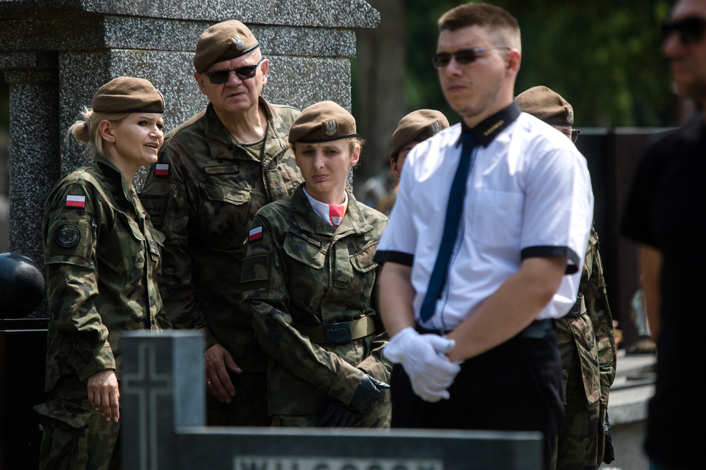 Uroczystości pogrzebowe ppor. Henryka Wieliczki ps. Lufa – Lublin, 29 czerwca 2022. Fot. Sławek Kasper (IPN)