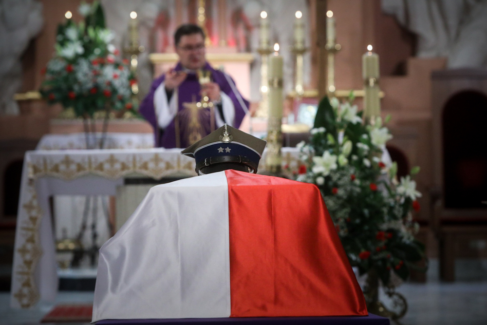 Uroczystości pogrzebowe ppor. Henryka Wieliczki ps. Lufa – Lublin, 29 czerwca 2022. Fot. Sławek Kasper (IPN)