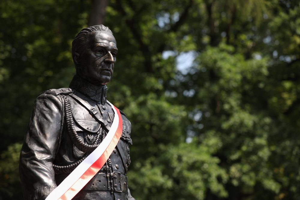 Pomnik gen. Bolesława Wieniawy-Długoszowskiego – Kraków, 30 czerwca 2022. Fot. Mikołaj Bujak (IPN)