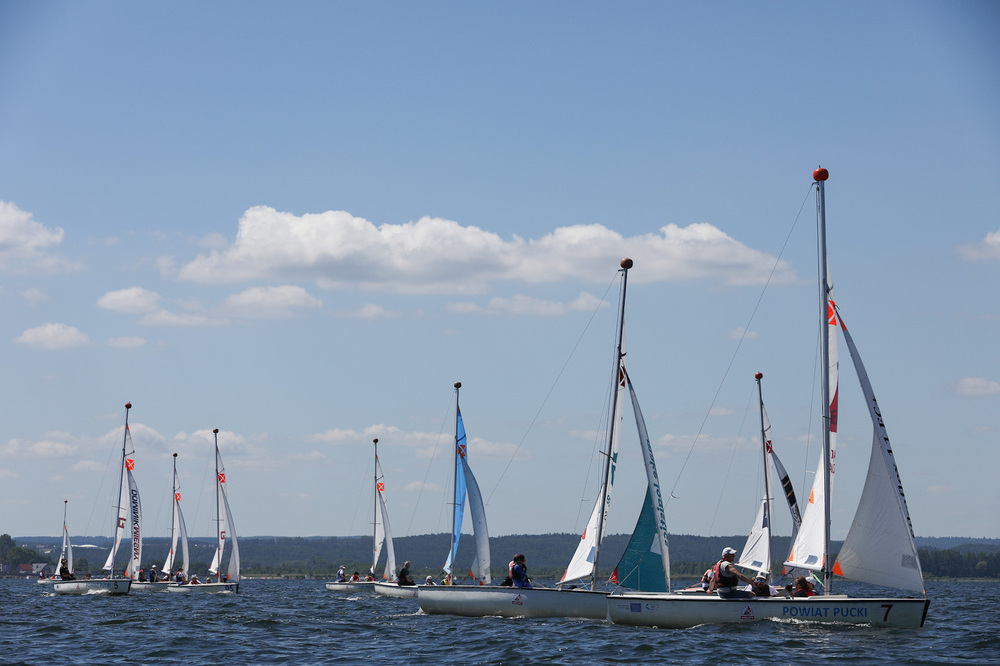 Regaty im. gen. Mariusza Zaruskiego – Rewa, 3 lipca 2022. Fot. Mikołaj Bujak (IPN)