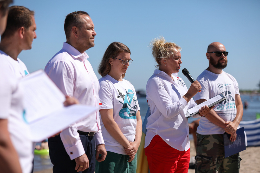 Otwarcie regat im. gen. Mariusza Zaruskiego – Rewa, 3 lipca 2022. Fot. Mikołaj Bujak (IPN)