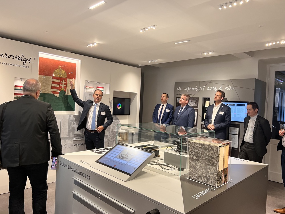 Spotkanie Sieci Instytucji Archiwalnych Zajmujących się Aktami Tajnych Służb – Budapeszt, 28-30 czerwca 2022. Fot. ABTL