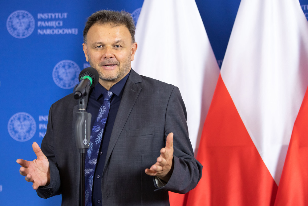 Adam Hlebowicz, dyrektor Biura Edukacji Narodowej. Fot Mikołaj Bujak (IPN)