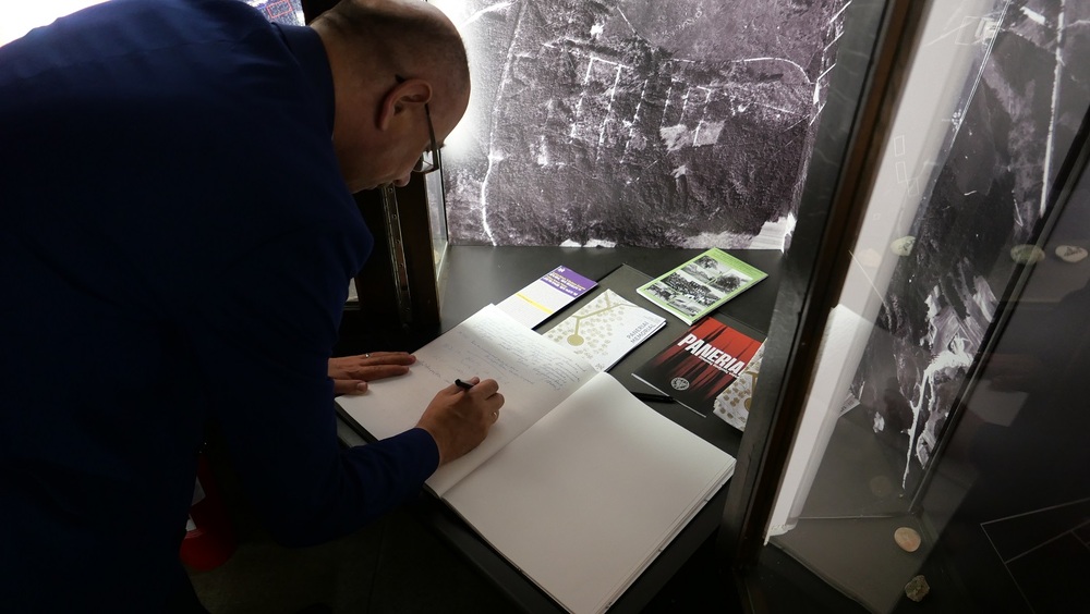 Wizyta wiceprezesa IPN dr. Mateusza Szpytmy w Muzeum Pamięci w Ponarach – 10 lipca 2022. Fot. Katarzyna Pronobis (IPN)