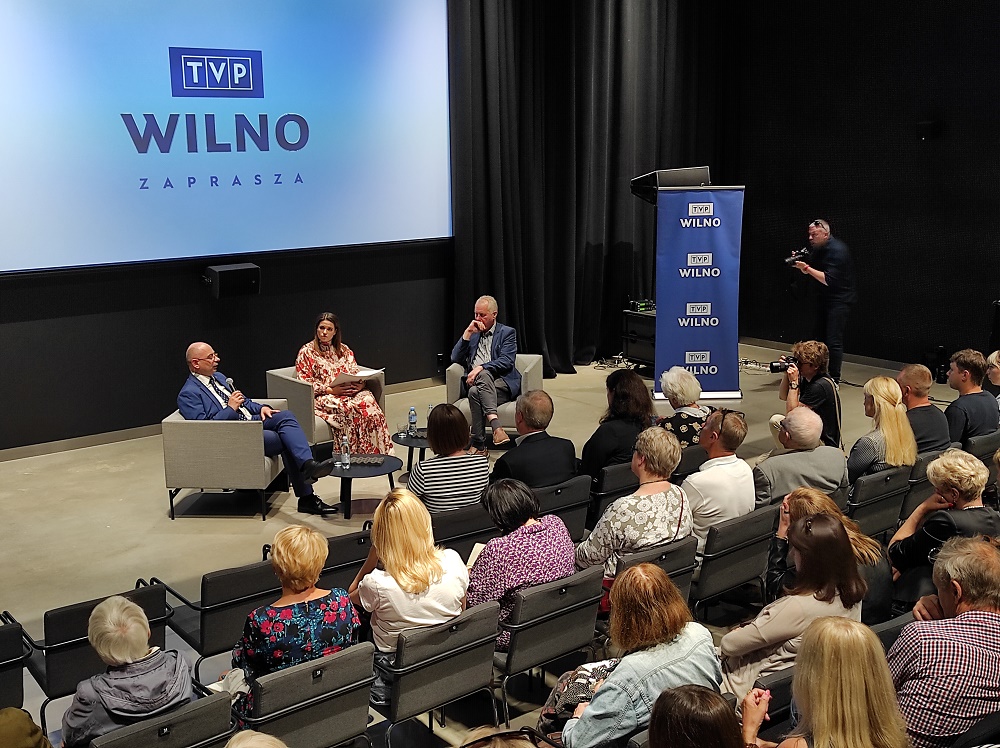 XVI Polonijne spotkania z historią najnowszą. Premiera filmu TVP Wilno „Palmiry. Odmiana przez przypadki”.  Fot. Mateusz Marek (IPN)