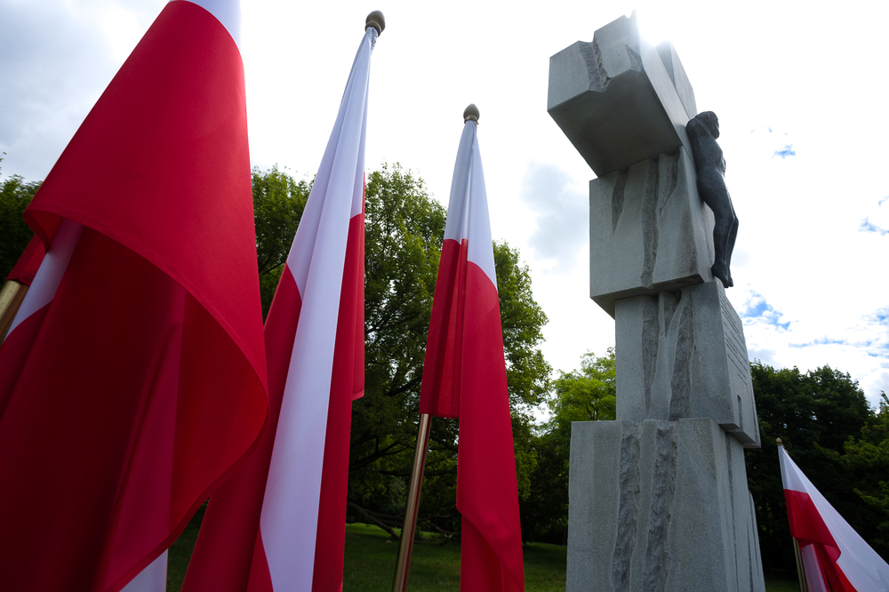 Obchody Narodowego Dnia Pamięci Ofiar Ludobójstwa dokonanego przez ukraińskich nacjonalistów na obywatelach II Rzeczypospolitej Polskiej – Warszawa, 11 lipca 2022. Fot. Sławek Kasper (IPN)