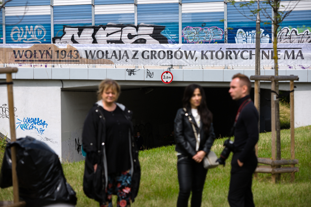 Obchody Narodowego Dnia Pamięci Ofiar Ludobójstwa dokonanego przez ukraińskich nacjonalistów na obywatelach II Rzeczypospolitej Polskiej – Warszawa, 11 lipca 2022. Fot. Sławek Kasper (IPN)