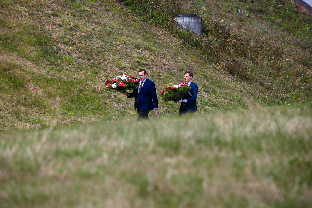 Obchody Narodowego Dnia Pamięci Ofiar Ludobójstwa dokonanego przez ukraińskich nacjonalistów na obywatelach II Rzeczypospolitej Polskiej – Warszawa, 11 lipca 2022. Fot. Sławek Kasper (IPN)