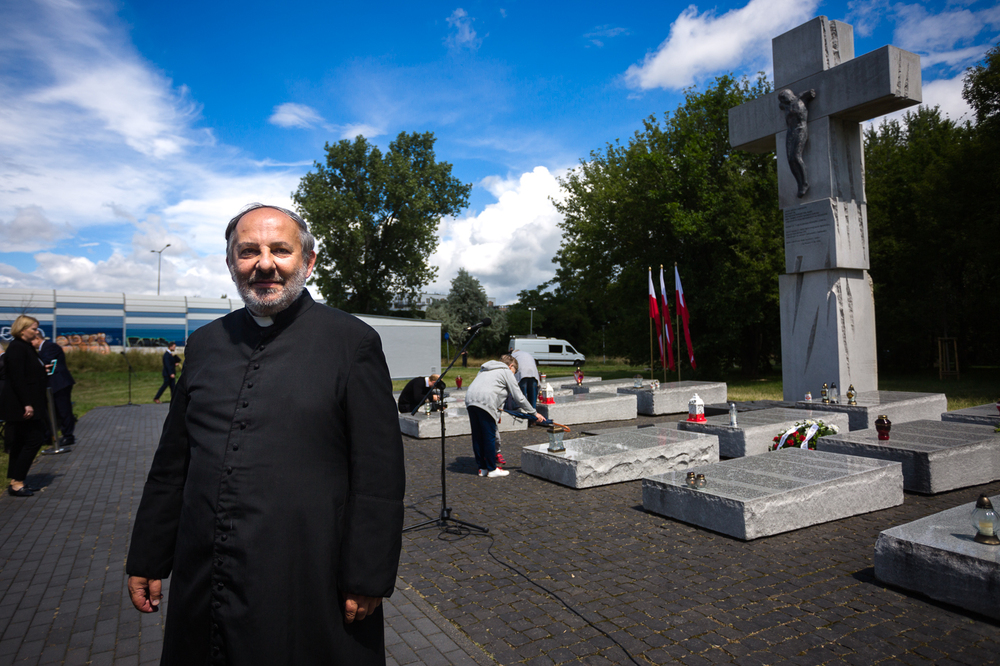 Obchody Narodowego Dnia Pamięci Ofiar Ludobójstwa dokonanego przez ukraińskich nacjonalistów na obywatelach II Rzeczypospolitej Polskiej – Warszawa, 11 lipca 2022. Fot. Sławek Kasper (IPN)