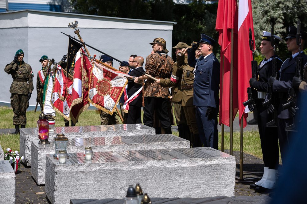 Obchody Narodowego Dnia Pamięci Ofiar Ludobójstwa dokonanego przez ukraińskich nacjonalistów na obywatelach II Rzeczypospolitej Polskiej – Warszawa, 11 lipca 2022. Fot. Sławek Kasper (IPN)