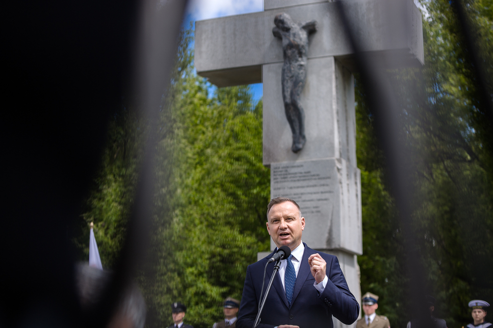 Obchody Narodowego Dnia Pamięci Ofiar Ludobójstwa dokonanego przez ukraińskich nacjonalistów na obywatelach II Rzeczypospolitej Polskiej – Warszawa, 11 lipca 2022. Fot. Sławek Kasper (IPN)