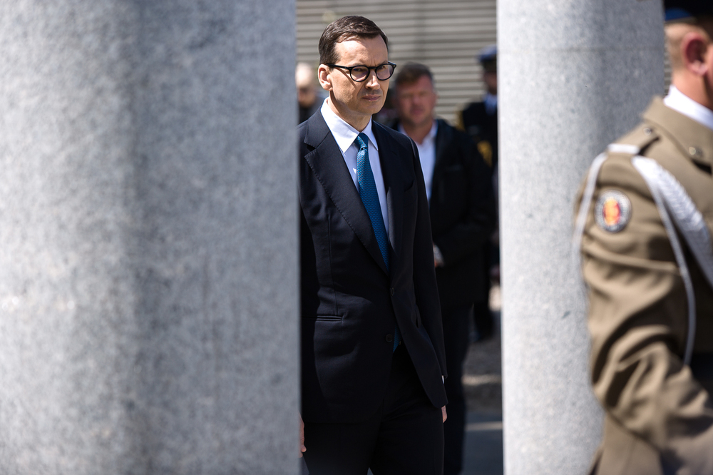 Obchody Narodowego Dnia Pamięci Ofiar Ludobójstwa dokonanego przez ukraińskich nacjonalistów na obywatelach II Rzeczypospolitej Polskiej – Warszawa, 11 lipca 2022. Fot. Sławek Kasper (IPN)