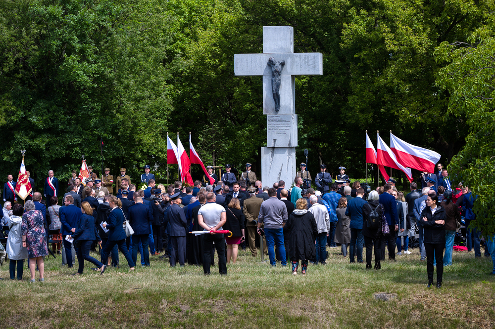 Obchody Narodowego Dnia Pamięci Ofiar Ludobójstwa dokonanego przez ukraińskich nacjonalistów na obywatelach II Rzeczypospolitej Polskiej – Warszawa, 11 lipca 2022. Fot. Sławek Kasper (IPN)
