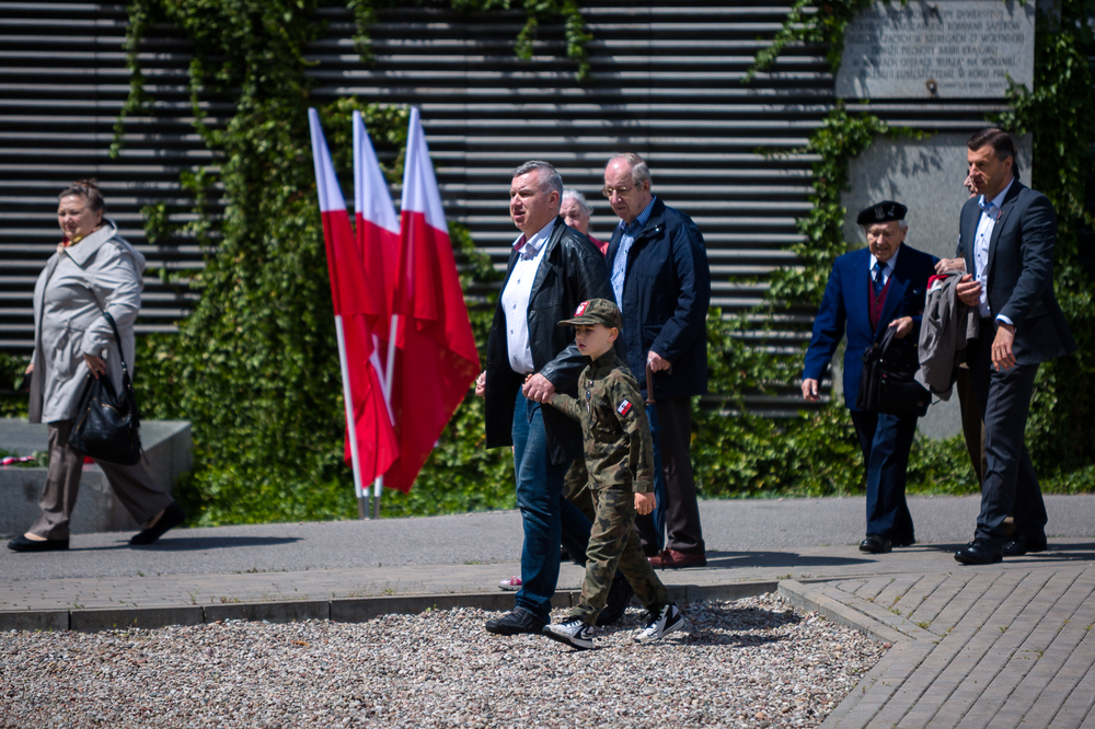 Obchody Narodowego Dnia Pamięci Ofiar Ludobójstwa dokonanego przez ukraińskich nacjonalistów na obywatelach II Rzeczypospolitej Polskiej – Warszawa, 11 lipca 2022. Fot. Sławek Kasper (IPN)