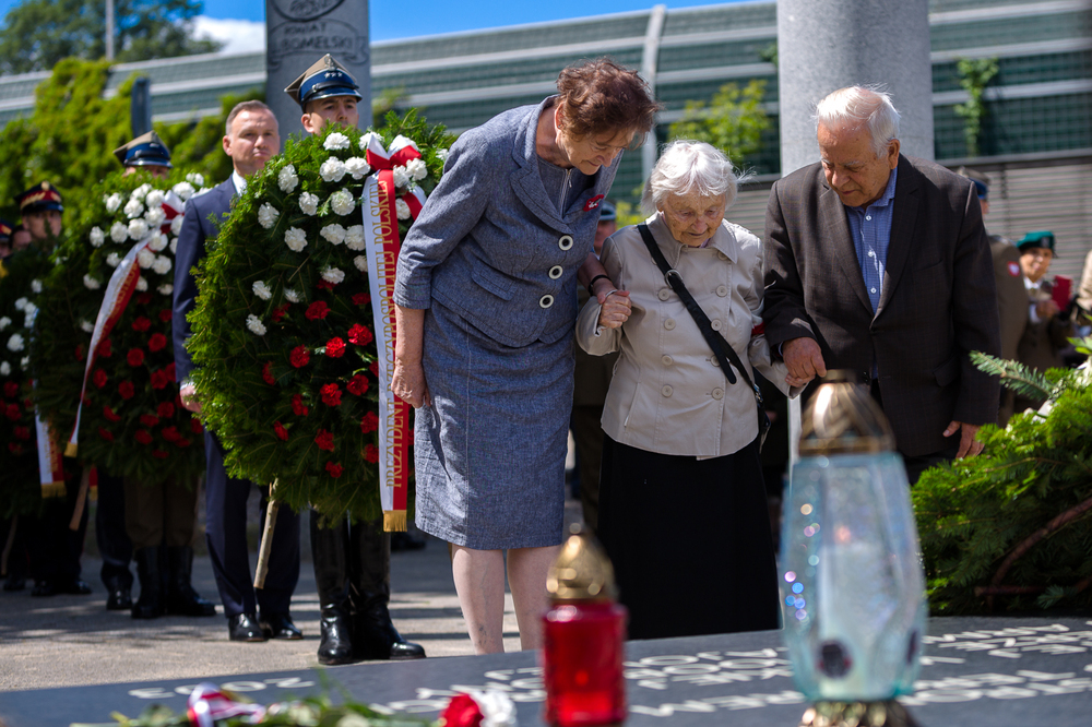 Obchody Narodowego Dnia Pamięci Ofiar Ludobójstwa dokonanego przez ukraińskich nacjonalistów na obywatelach II Rzeczypospolitej Polskiej – Warszawa, 11 lipca 2022. Fot. Sławek Kasper (IPN)