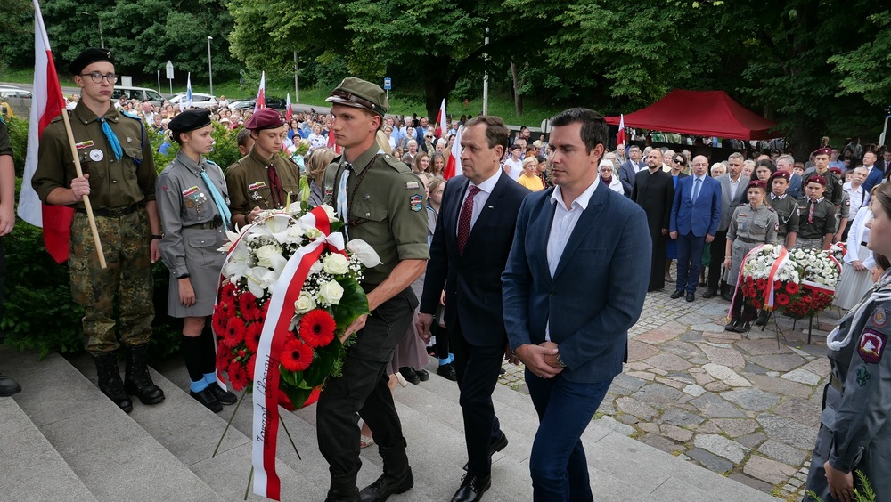 Uroczystości w 78. rocznicę operacji „Ostra Brama” – Wilno, 11 lipca 2022. Fot. Katarzyna Pronobis (IPN)