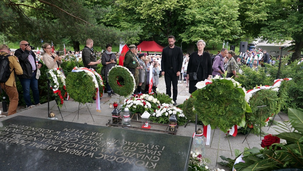 Uroczystości w 78. rocznicę operacji „Ostra Brama” – Wilno, 11 lipca 2022. Fot. Katarzyna Pronobis (IPN)