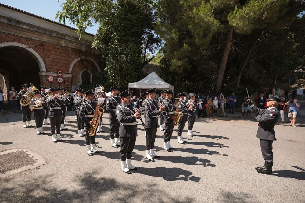 Obchody 78. rocznicy wyzwolenia Ankony przez żołnierzy 2. Korpusu Polskiego – 18 lipca 2022. Fot. Mikołaj Bujak (IPN)
