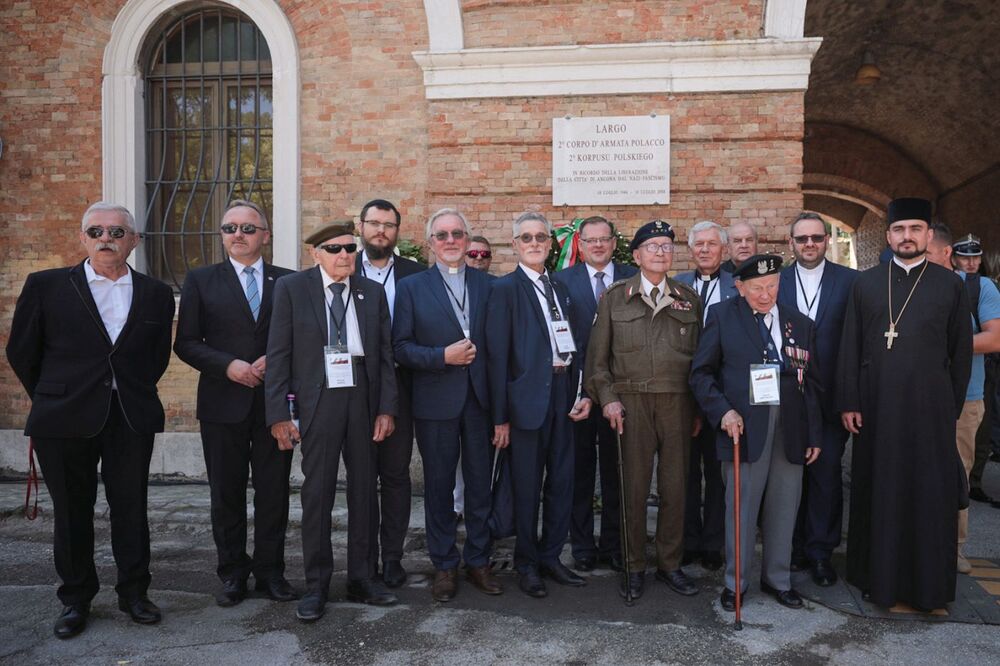 Obchody 78. rocznicy wyzwolenia Ankony przez żołnierzy 2. Korpusu Polskiego – 18 lipca 2022. Fot. Mikołaj Bujak (IPN)