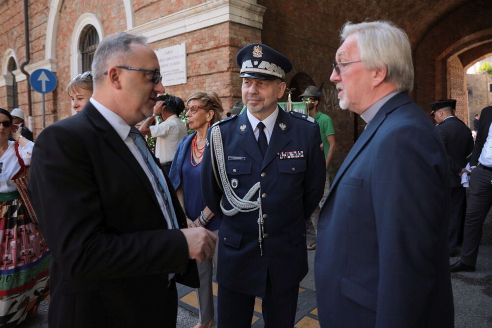 Obchody 78. rocznicy wyzwolenia Ankony przez żołnierzy 2. Korpusu Polskiego – 18 lipca 2022. Fot. Mikołaj Bujak (IPN)