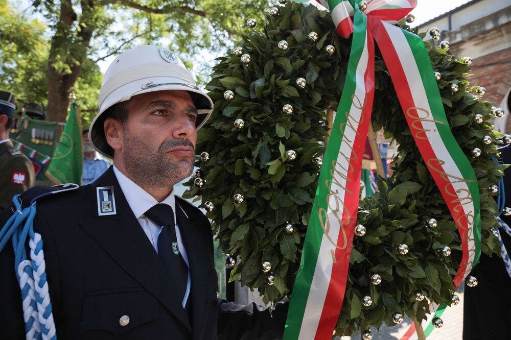 Obchody 78. rocznicy wyzwolenia Ankony przez żołnierzy 2. Korpusu Polskiego – 18 lipca 2022. Fot. Mikołaj Bujak (IPN)