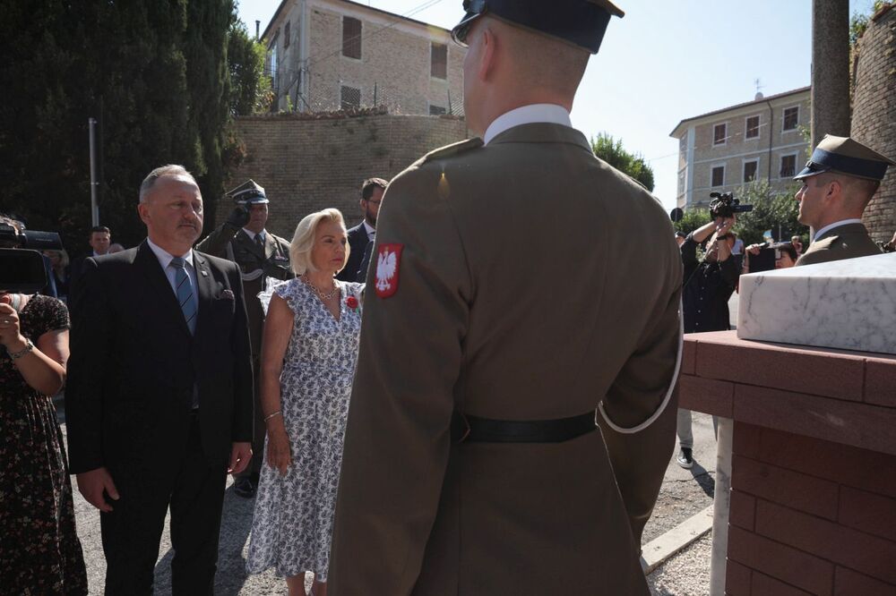 Obchody 78. rocznicy wyzwolenia Ankony przez żołnierzy 2. Korpusu Polskiego – 18 lipca 2022. Fot. Mikołaj Bujak (IPN)