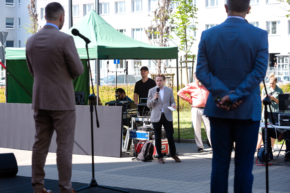 Konferencja prasowa prezesa Instytutu Pamięci Narodowej dr. Karola Nawrockiego prezentująca dokonania IPN – Warszawa, 20 lipca 2022. Fot. Sławek Kasper (IPN)