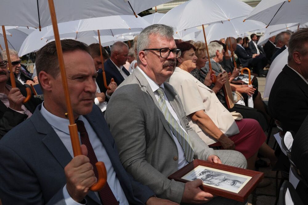 Uroczystość wręczenia not identyfikacyjnych – Warszawa, 22 lipca 2022. Fot. Mikołaj Bujak (IPN)