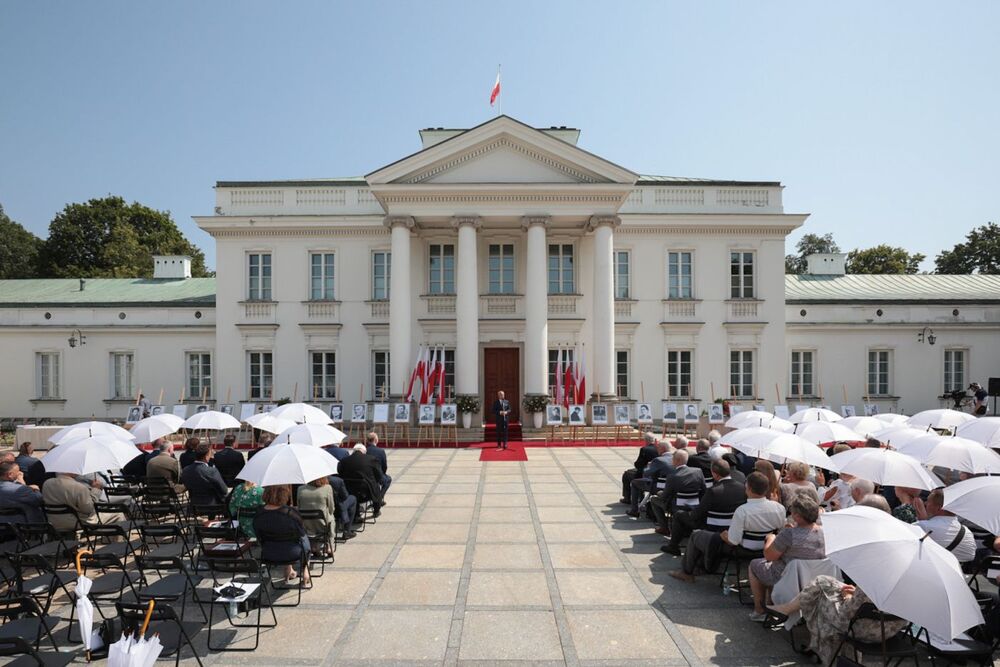 Uroczystość wręczenia not identyfikacyjnych – Warszawa, 22 lipca 2022. Fot. Mikołaj Bujak (IPN)