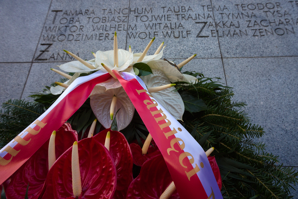 Marsz Pamięci w hołdzie zamordowanym przez Niemców Żydom, mieszkańcom stolicy – Warszawa, 22 lipca 2022. Fot. Sławek Kasper (IPN)