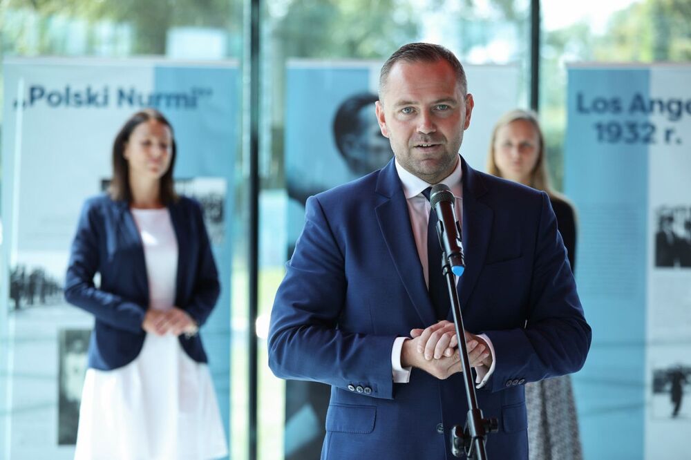 Otwarcie wystawy IPN o Januszu Kusocińskim – Warszawa, 29 lipca 2022. Fot. Mikołaj Bujak (IPN)