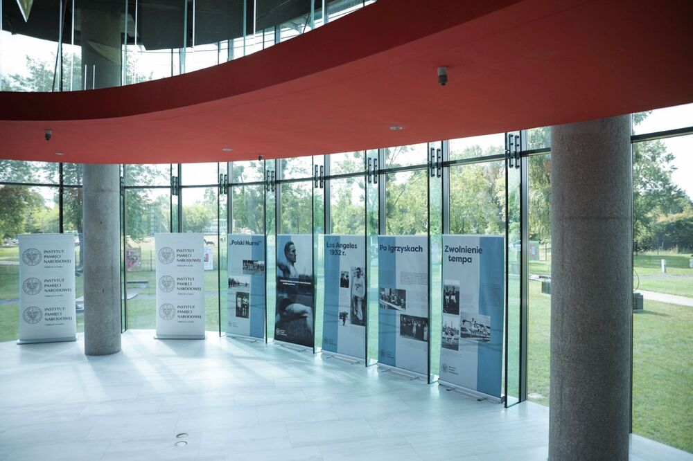 Otwarcie wystawy IPN o Januszu Kusocińskim – Warszawa, 29 lipca 2022. Fot. Mikołaj Bujak (IPN)