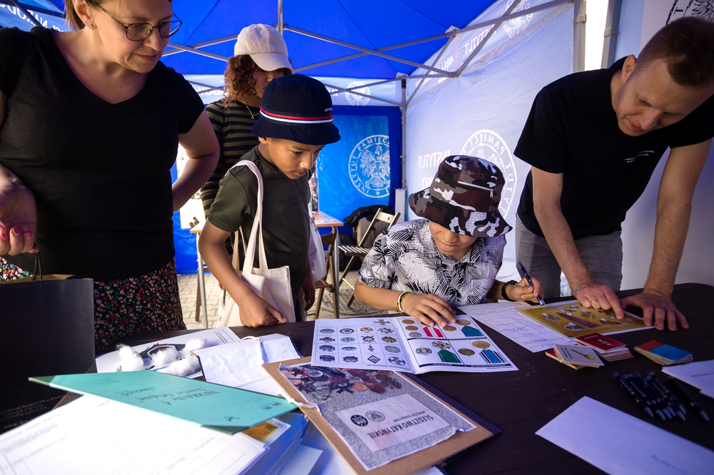 „Przed godziną »W«” – rodzinne spotkanie z historią w Muzeum Żołnierzy Wyklętych i Więźniów Politycznych PRL – Warszawa, 30–31 lipca 2022. Fot. Sławek Kasper (IPN)